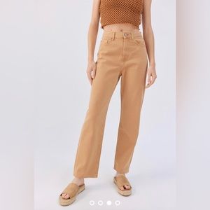 BDG High Waisted Straight Cowboy Jean